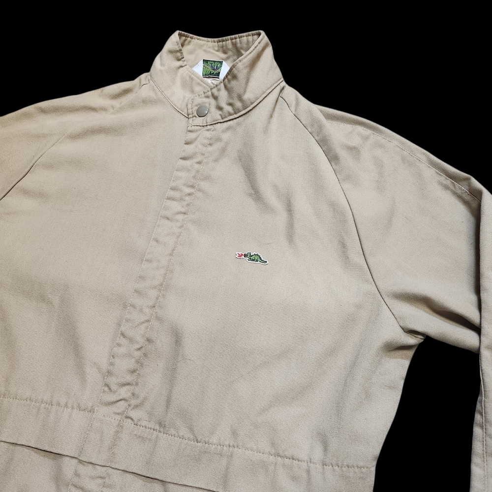 Lacoste Men's Beige Jacket Vintage 80s Made In Canada Rare - Picture 3 of 8